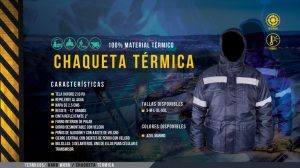 CHAQUETA TERMICA