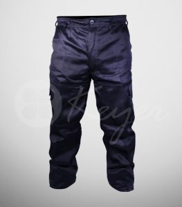 pantalón cargo gabardina