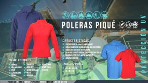 POLERAS PIQUE manga larga