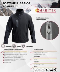 SOFTSHELL CORPORATIVA HOMBRE