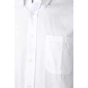 camisa oxford manga larga con bolsillo