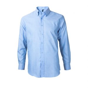 camisa oxford manga larga