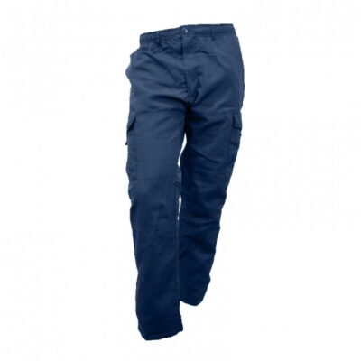 Pantalón Cargo Trabajo Poplin Cintura Elasticada