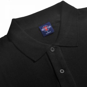 polera pique manga corta