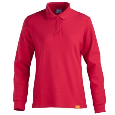 Polera Piqué Manga Larga Mujer 60%-40