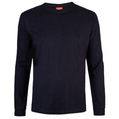 Polera Polo Manga Larga Algodón Hombre