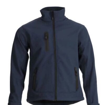 sofshell hombre azul marino