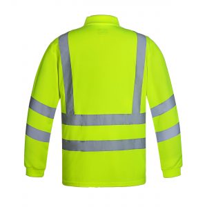 polera fluor reflectante