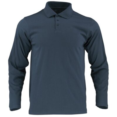polera-polo-dryfresh-smooth-manga-larga-hombre azul piedra