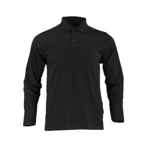 polera-polo-dryfresh-smooth-manga-larga-hombre negra