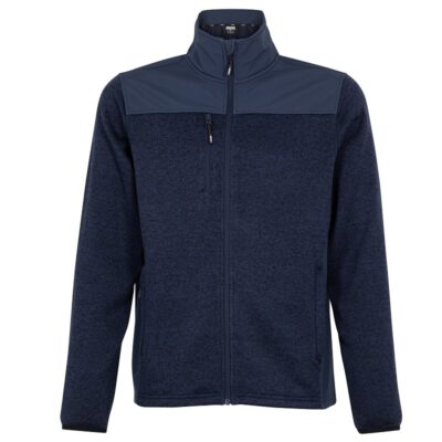 Chaqueta Premium Knit fleece Melange Hombre T-World