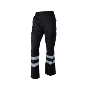 pantalon-cargo-gabardina-con-cinta-hombre-practical-negro