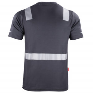polera-con cinta reflectante manga corta