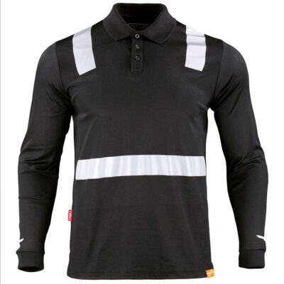 polera-polo-hibrida-cinta-reflectiva-manga-larga