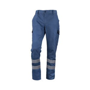 pantalon-cargo-gabardina-bicolor-ccinta-practical-line-100-poly-azul
