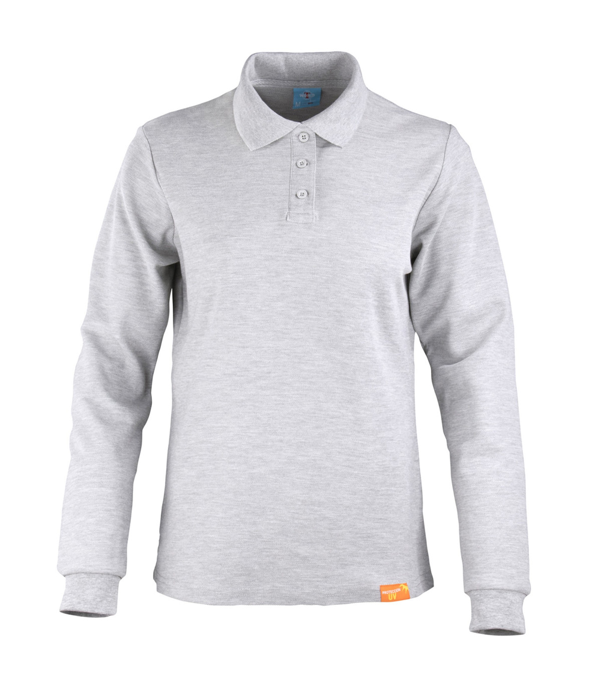 Polera Piqué Manga Larga Mujer 80% Algodón - Imagen 3