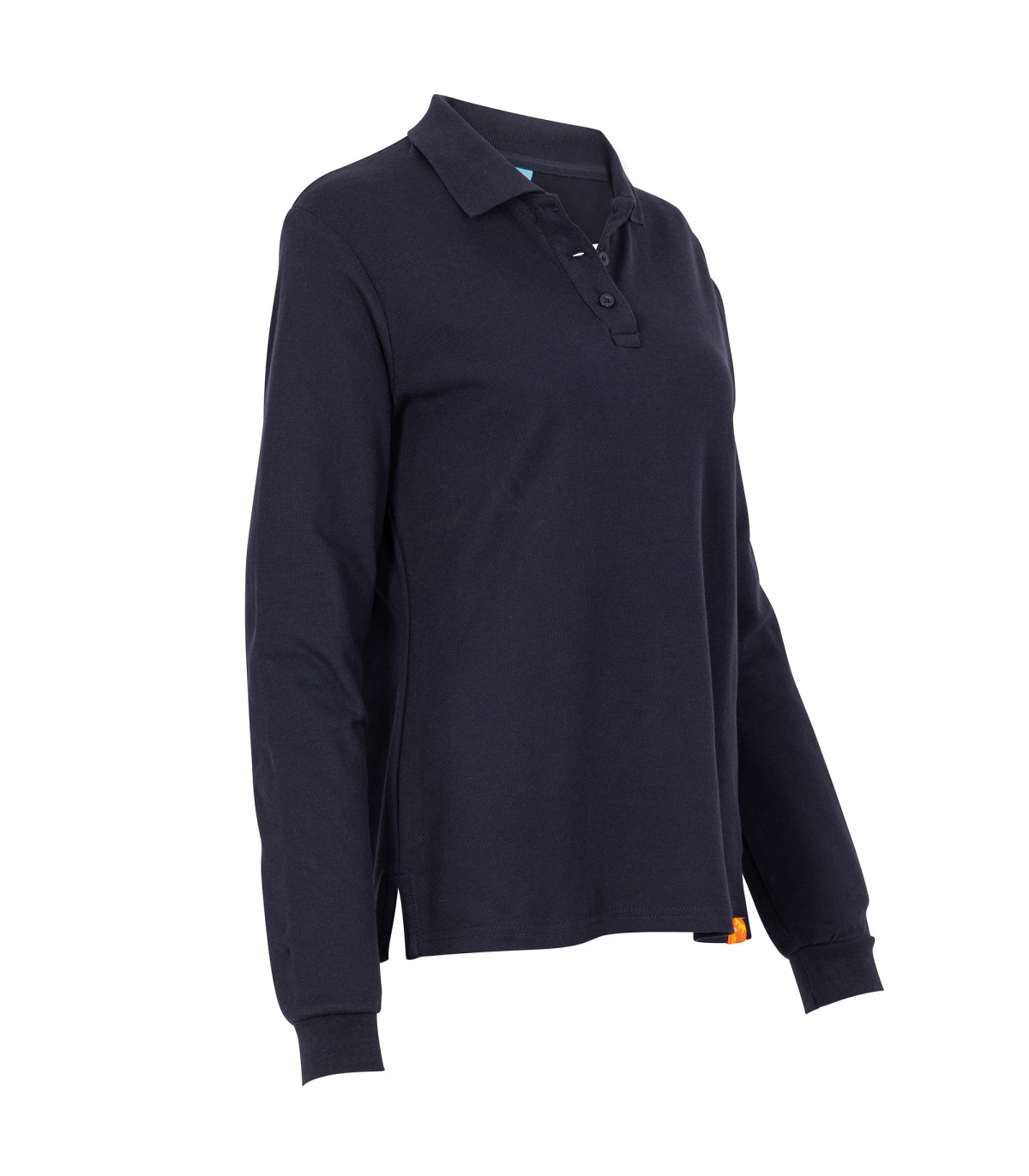Polera Piqué Manga Larga Mujer 80% Algodón - Imagen 2