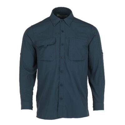 camisa outdoor azul