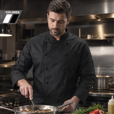 CHAQUETA CHEF DE COCINA GABARDINA