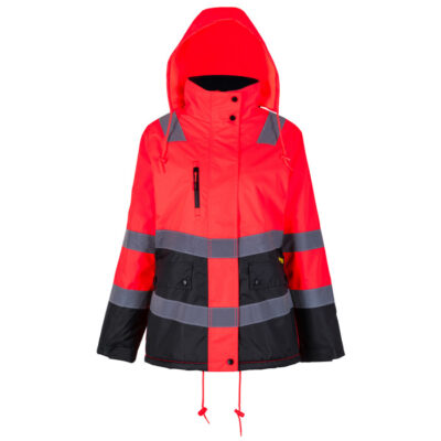 Parka Combinada Alta Visibilidad Clase 2 Mujer
